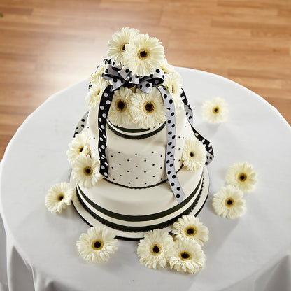 Simple Sophistication Cake Décor –  Just Bloom, Elk Grove CA