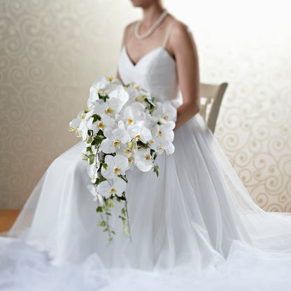 Classic White Bouquet –  Just Bloom, Elk Grove CA