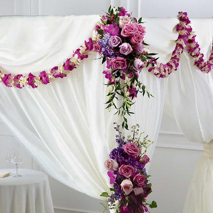 Color & Light Chuppah Decor –  Just Bloom, Elk Grove CA